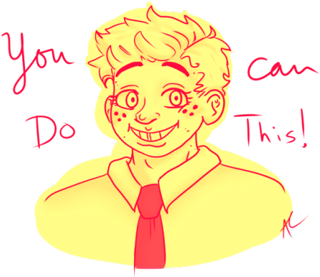 A Transparent Sponge Who Believes In You - Cartoon (500x416), Png Download