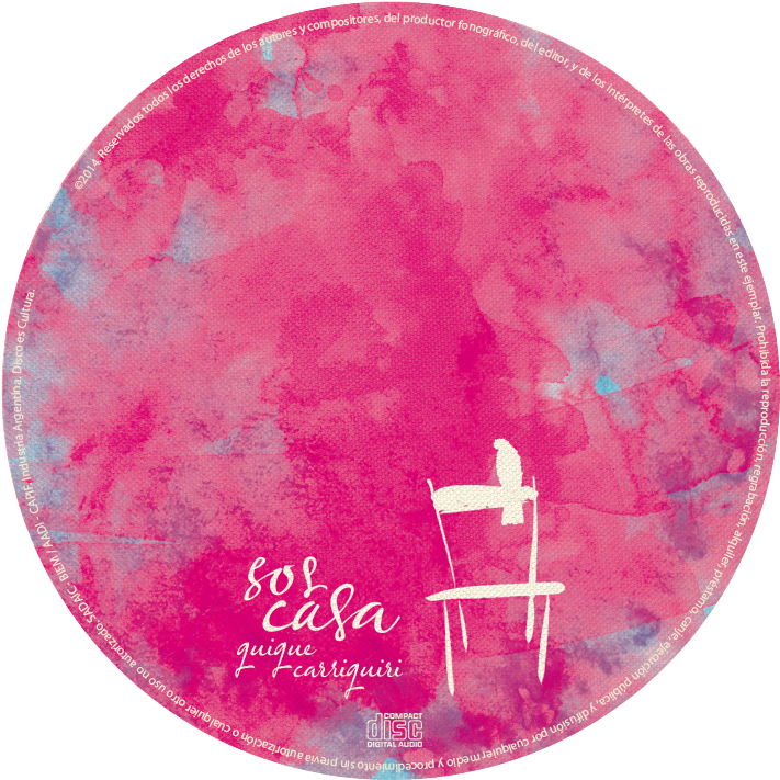 "sos Casa" Is The Secod Album By Quique Carriquiri - Circle (738x738), Png Download