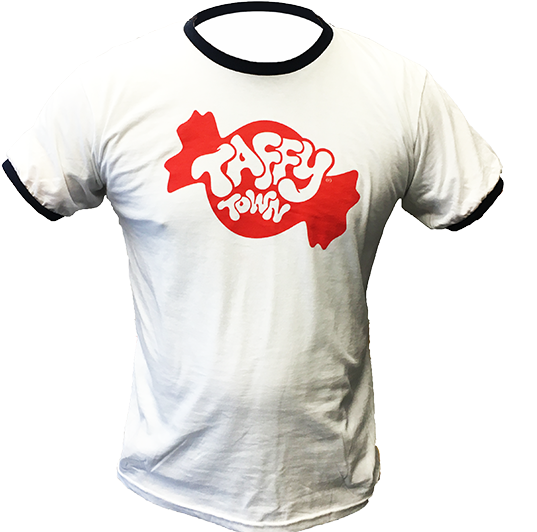 Taffy Town Ringer Style T-shirt - Taffy Town (550x550), Png Download