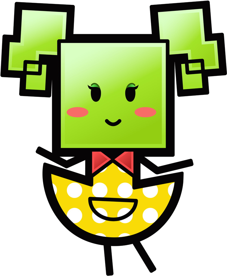 Mimi Art - Paper Mario Wii Characters (762x927), Png Download