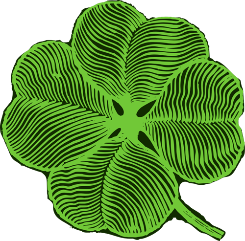 Free To Use Public Domain Clover Clip Art - Saint Patrick's Day (500x493), Png Download