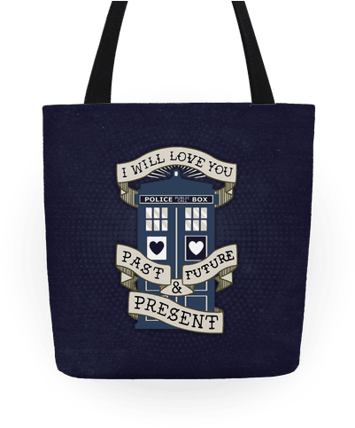 Doctor Who Tardis Tote Tote - Tote Bag (484x484), Png Download