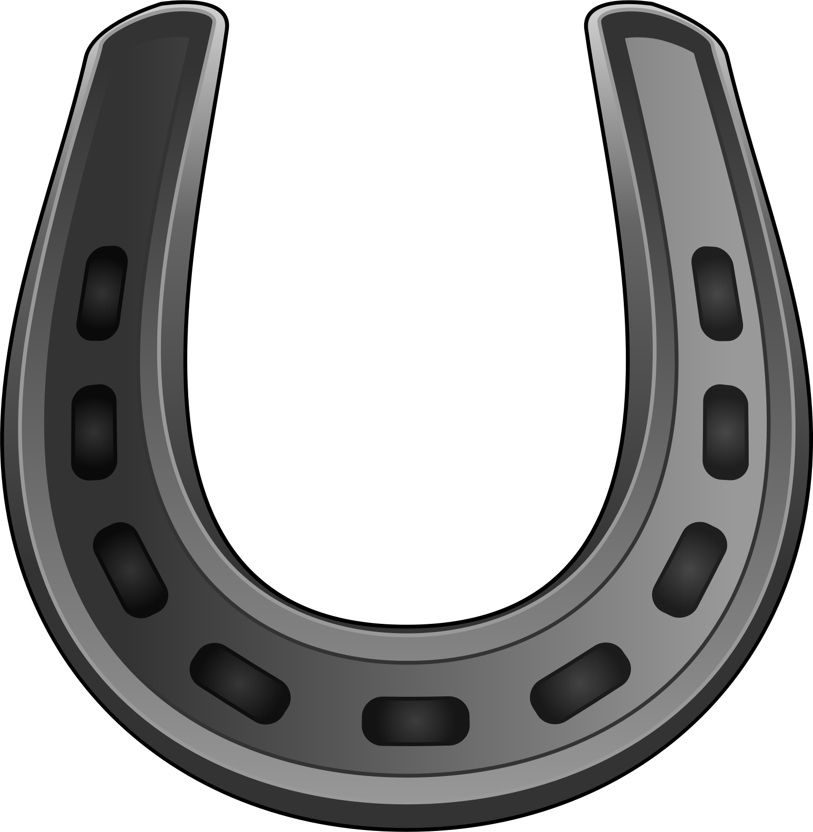 Horseshoe Png (1581x1619), Png Download