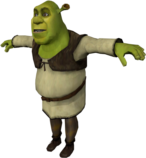 Download Zip Archive - Tony Hawk's Underground 2 Shrek (750x650), Png Download