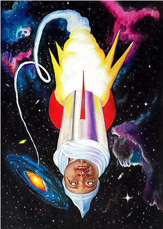 Outer Space (540x456), Png Download