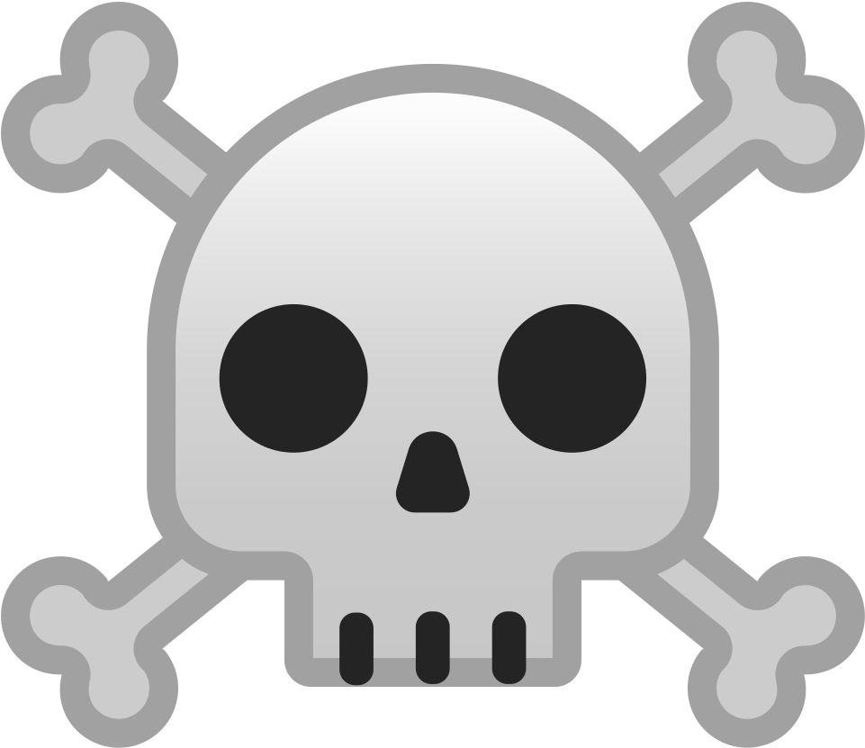 Download Svg Download Png - Emoticono Calavera (1024x1024), Png Download