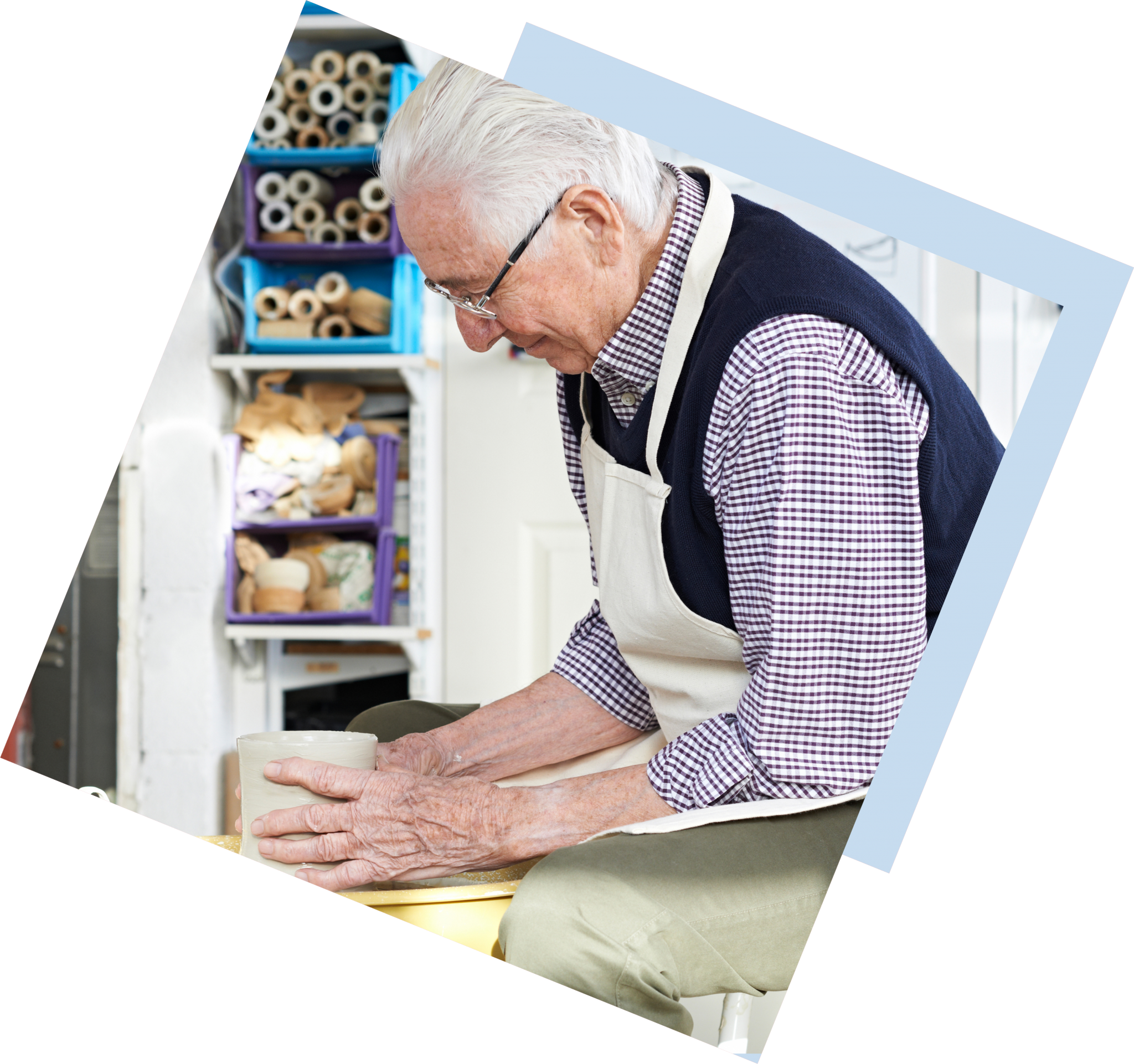 Arts And Culture - Senior Man (2048x1921), Png Download