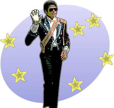 Michael Jackson White House (400x360), Png Download
