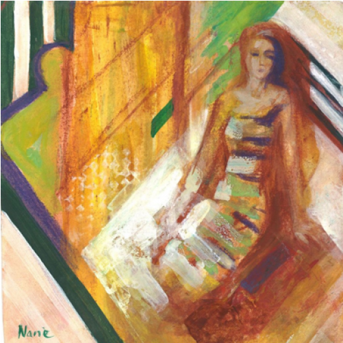 Taf Decor Taf-gicant-001a Giclee Honey Canvas Print (670x500), Png Download