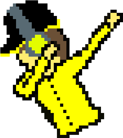 Dab Boi - Dab En Pixel Art (580x500), Png Download