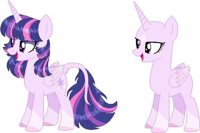 Dannymomochi, Bald, Base Used, Classical Unicorn, Female, - Cartoon (645x430), Png Download