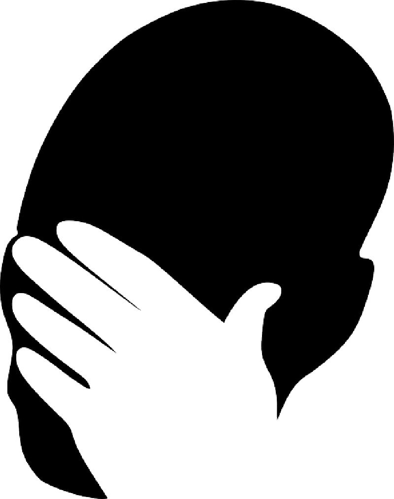 Mb Image/png - Facepalm Free (800x1013), Png Download