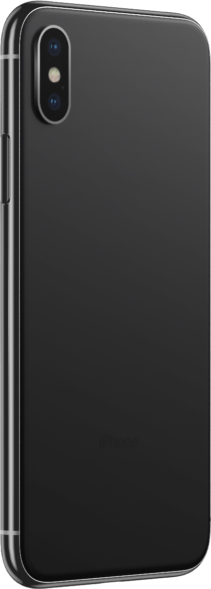 Phone Iphone X Black 377feaf1 535a 42ea 8086 Bc753cf69fe7 - Iphone 7 Black Phone Case (1500x1500), Png Download