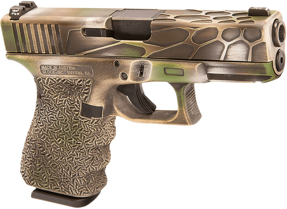 Custom Shop Glocks - Custom Glock Pistols (950x693), Png Download