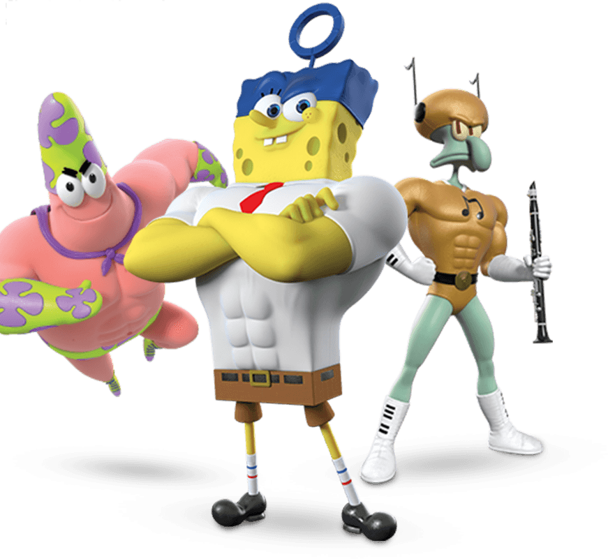 Spongebob Movie Sponge Out Of Water Png (871x801), Png Download