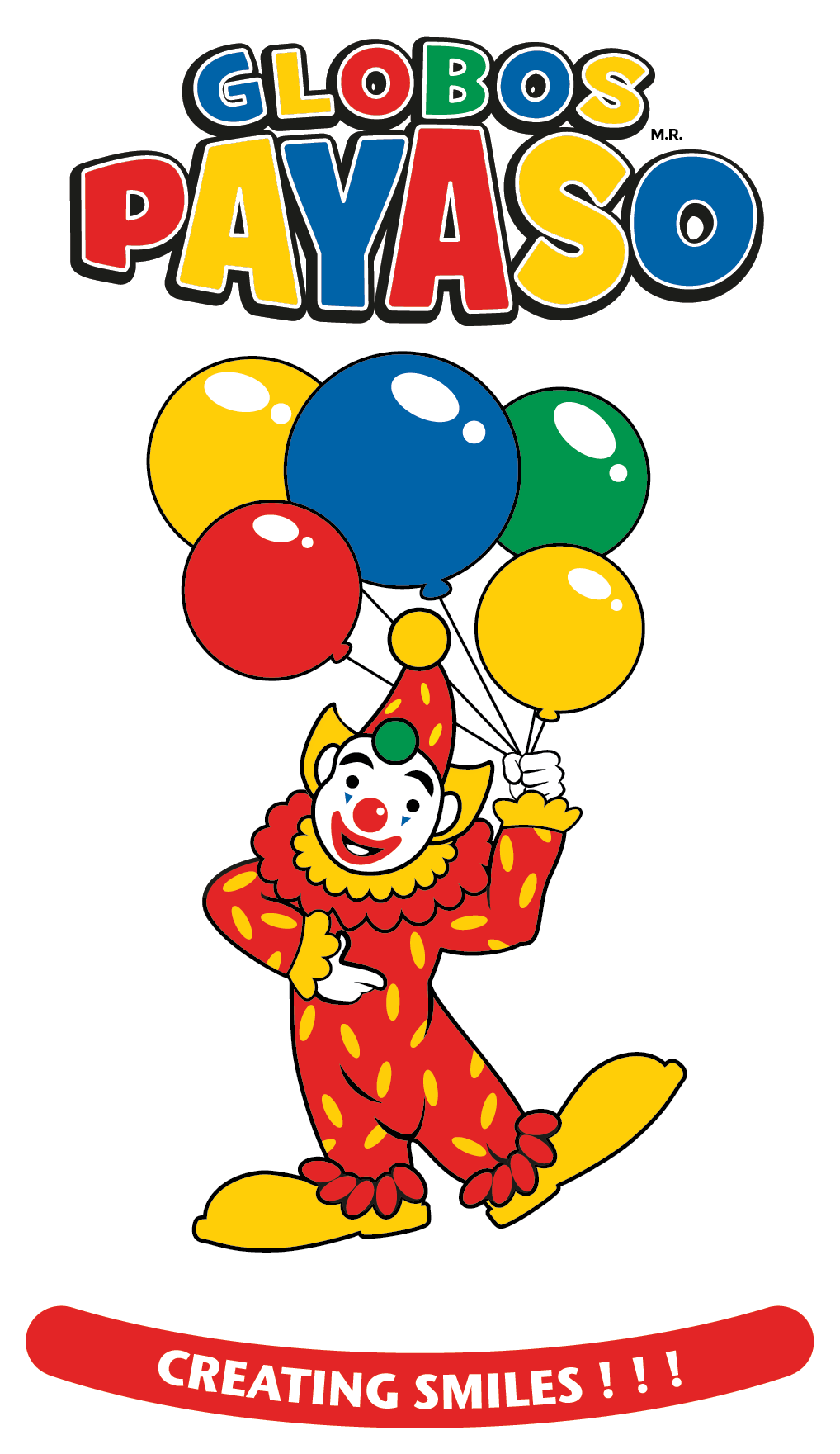 Globos Payaso Peru (1018x1761), Png Download