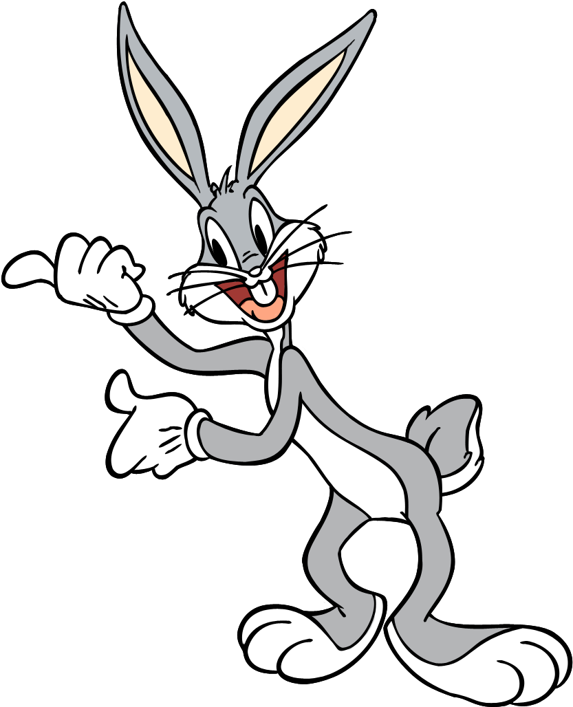Bugs Bunny - Bugs Bunny And Daffy Duck (835x1023), Png Download