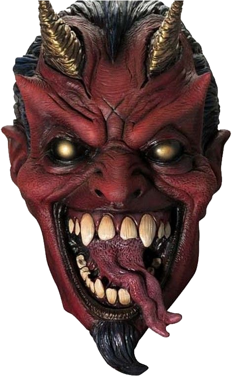 Devil Head Png - Devil Face Png (471x800), Png Download