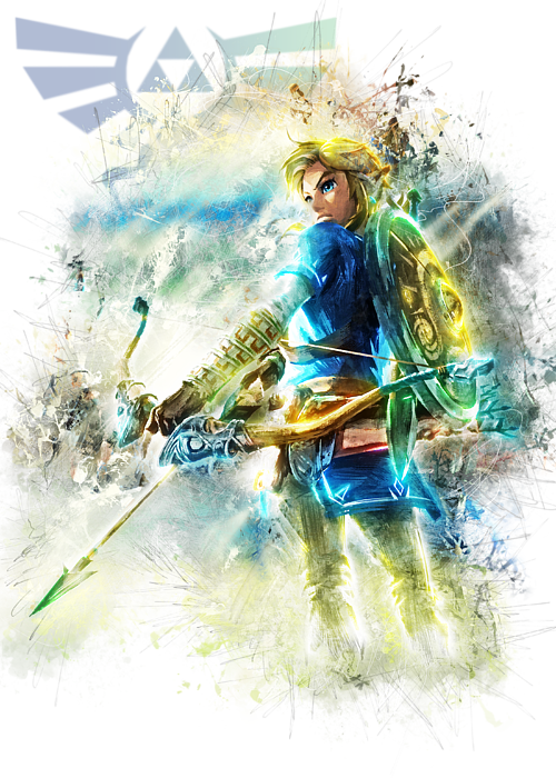 Bleed Area May Not Be Visible - Legend Of Zelda (500x700), Png Download