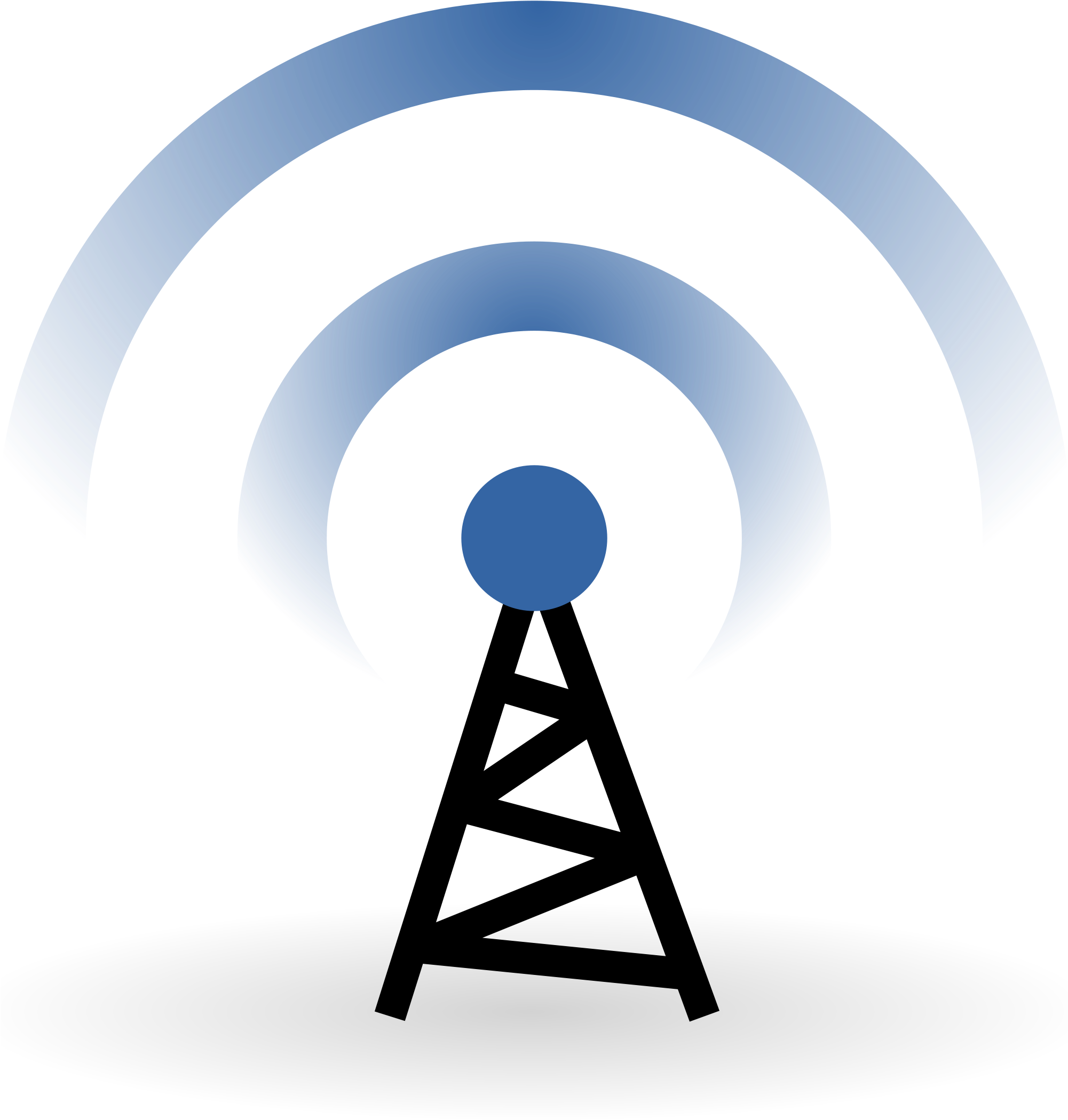 Open - Wireless Network Icon Png (2000x2167), Png Download