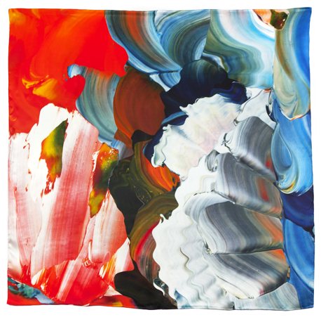 Untitled Scarf By Derek O'conner (500x500), Png Download