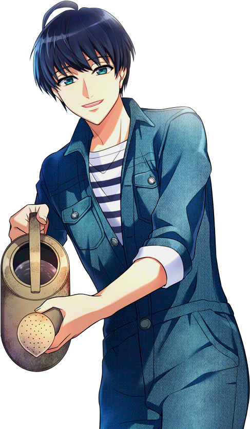 Tsumugi Serious Ssr Transparent - Cartoon (1024x1024), Png Download