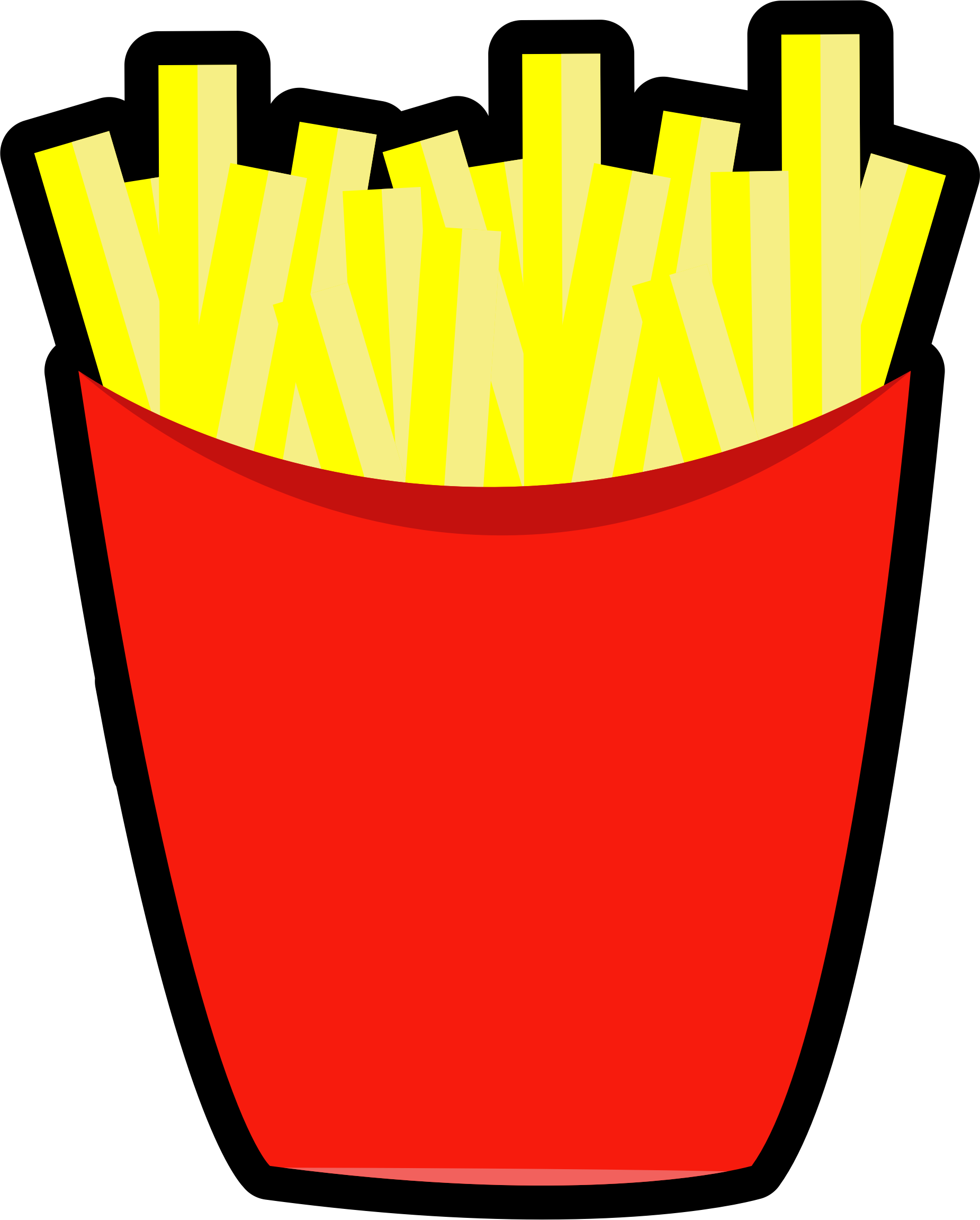 Rose Png Image Deseos - Fries Clipart (1851x2304), Png Download