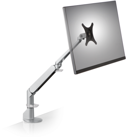 Articulating Monitor Arm, Silver - Evo Articulating Monitor Arm (500x500), Png Download