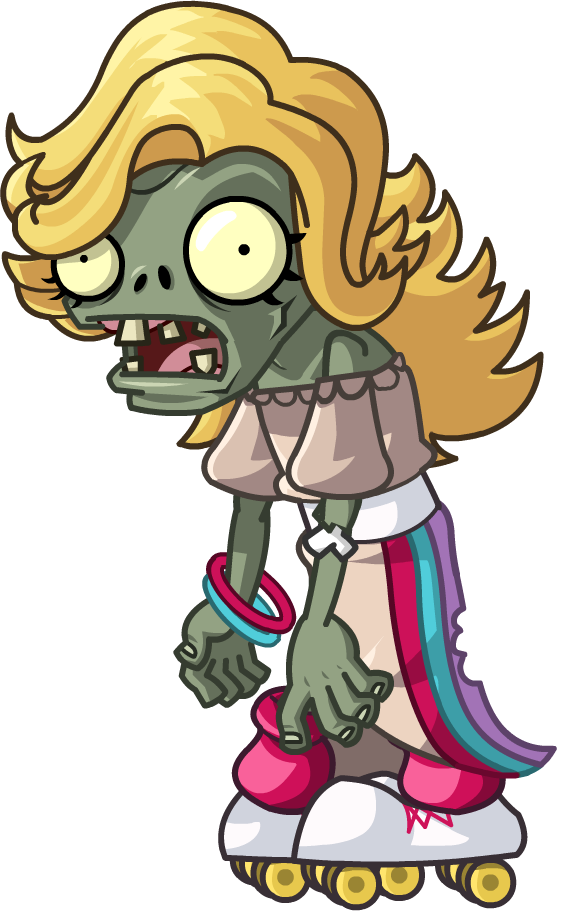 Official Hd Glitter Zombie - Pvz 2 Zombies Neon Mixtape Tour (561x914), Png Download