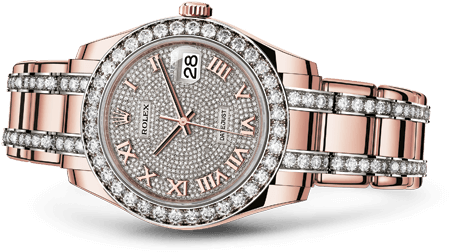 Rolex Watches Set The Bar For Luxury In Lafayette - Rolex Oyster Perpetual Pearlmaster 39 Everose Gold (800x391), Png Download