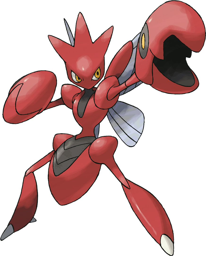 Scizor - Pokemon Scizor (871x1080), Png Download