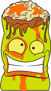 Burp-rito Lime - Burp Rito Grossery Gang (400x400), Png Download
