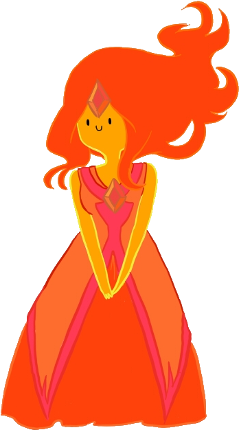 Flame Princess - Flame Princess Png (399x650), Png Download