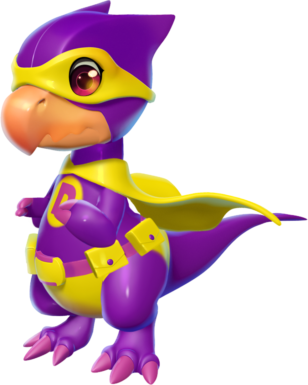 Superhero Dragon - Cartoon (984x1228), Png Download