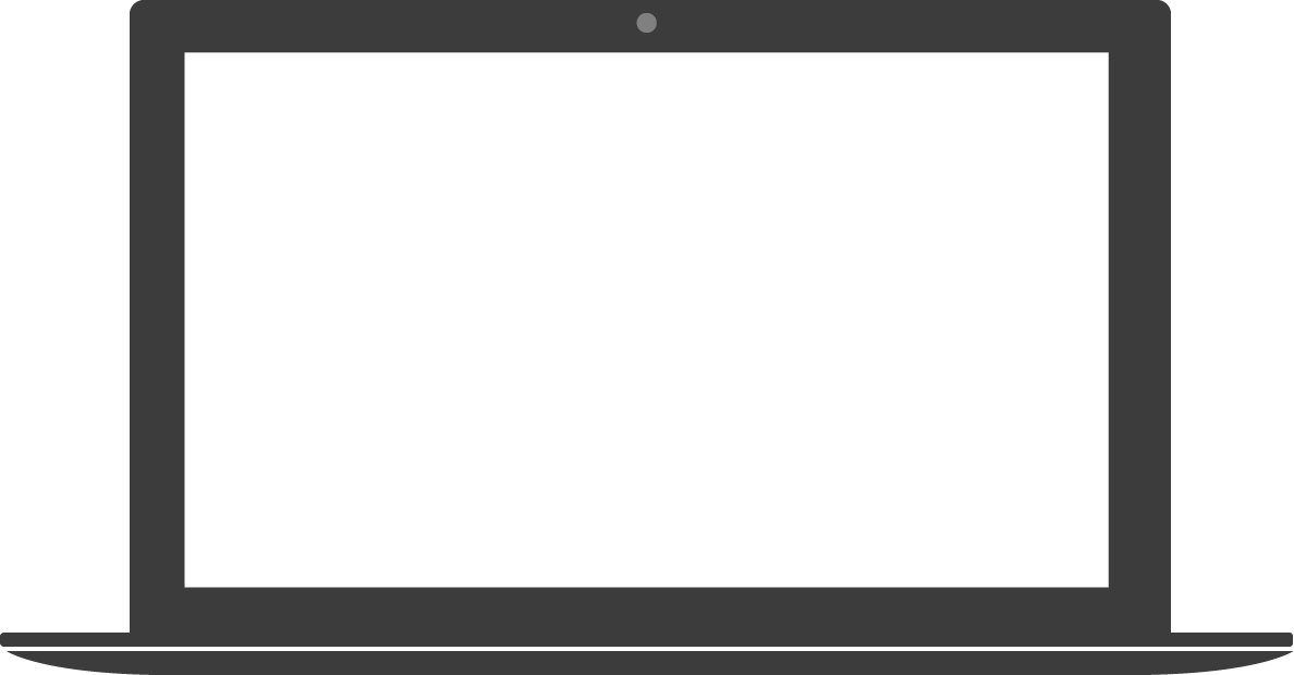 Filedevicetemplates Laptop 01 - Laptop Black Png (1188x620), Png Download