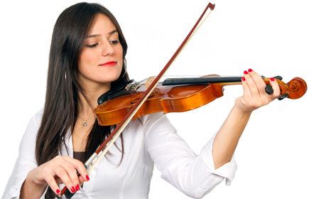 Violin Player Png - Daily Routines Interactive Worksheets (435x280), Png Download
