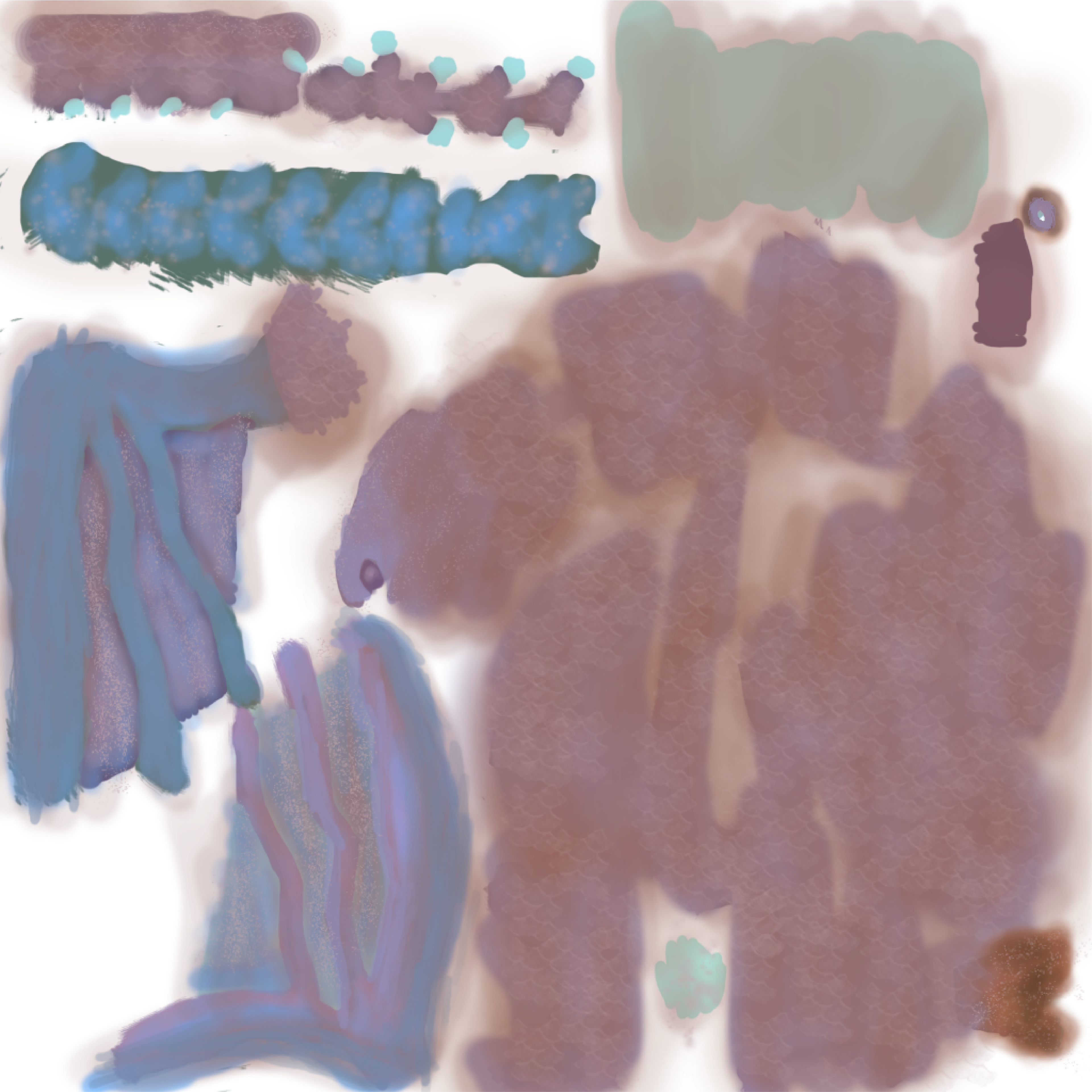 This Is A Jetpack That I 3d Modeled, Uv Mapped, Lighted, - Painting (3840x3841), Png Download