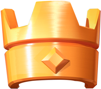 Free Icons Png - Corona Del Rey Clash Royale Png (1024x640), Png Download