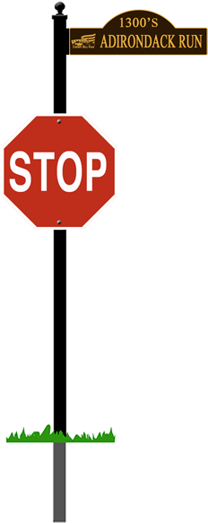 Sign - Stop Shower Curtain (300x624), Png Download