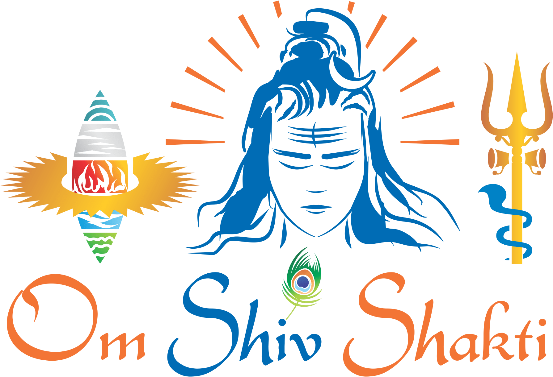 Cropped Om Shiv Shakti Logo - Shiv Shakti (1934x1342), Png Download