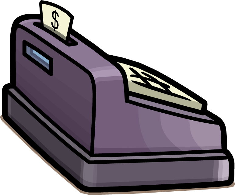 Rooms Shop 2012 Cash Register - Cash Register Png (810x810), Png Download