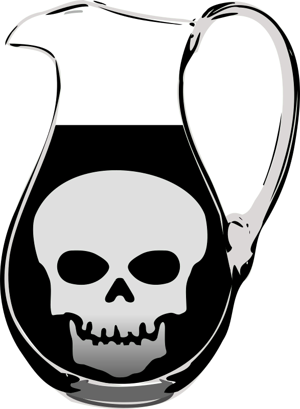 Water Pollution - Contaminated Water Clipart Png (587x800), Png Download