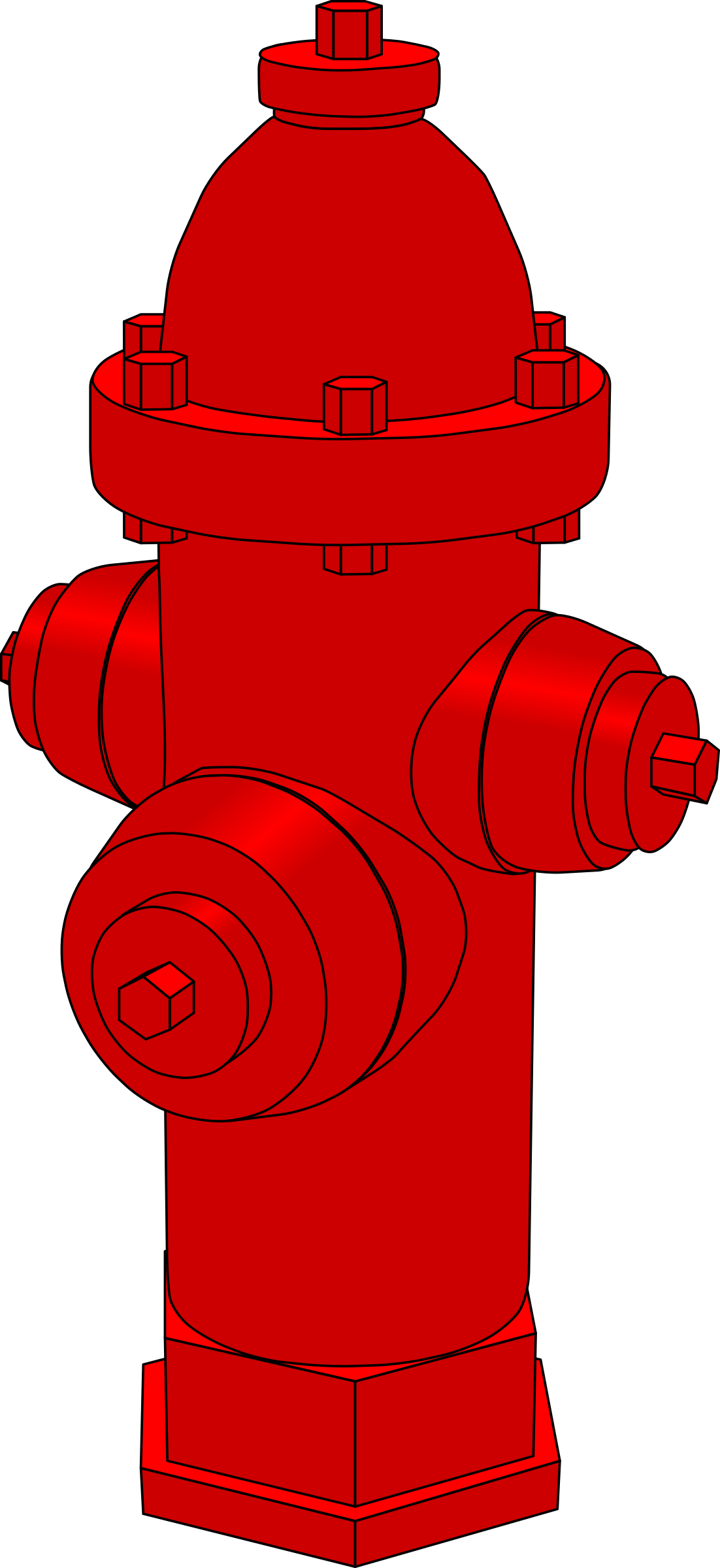 5 Months Ago 81 6 - Fire Hydrant Clip Art (280x560), Png Download