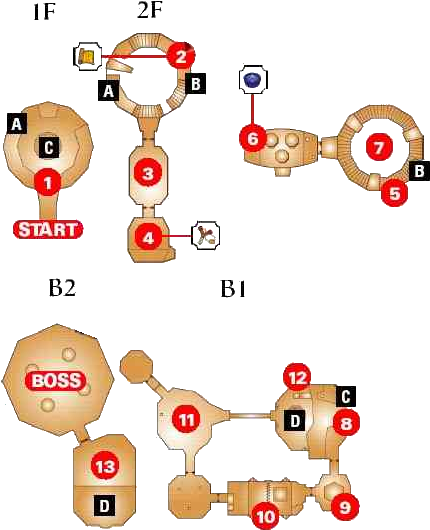 Inside The Deku Tree Map - Great Deku Tree Map (435x541), Png Download