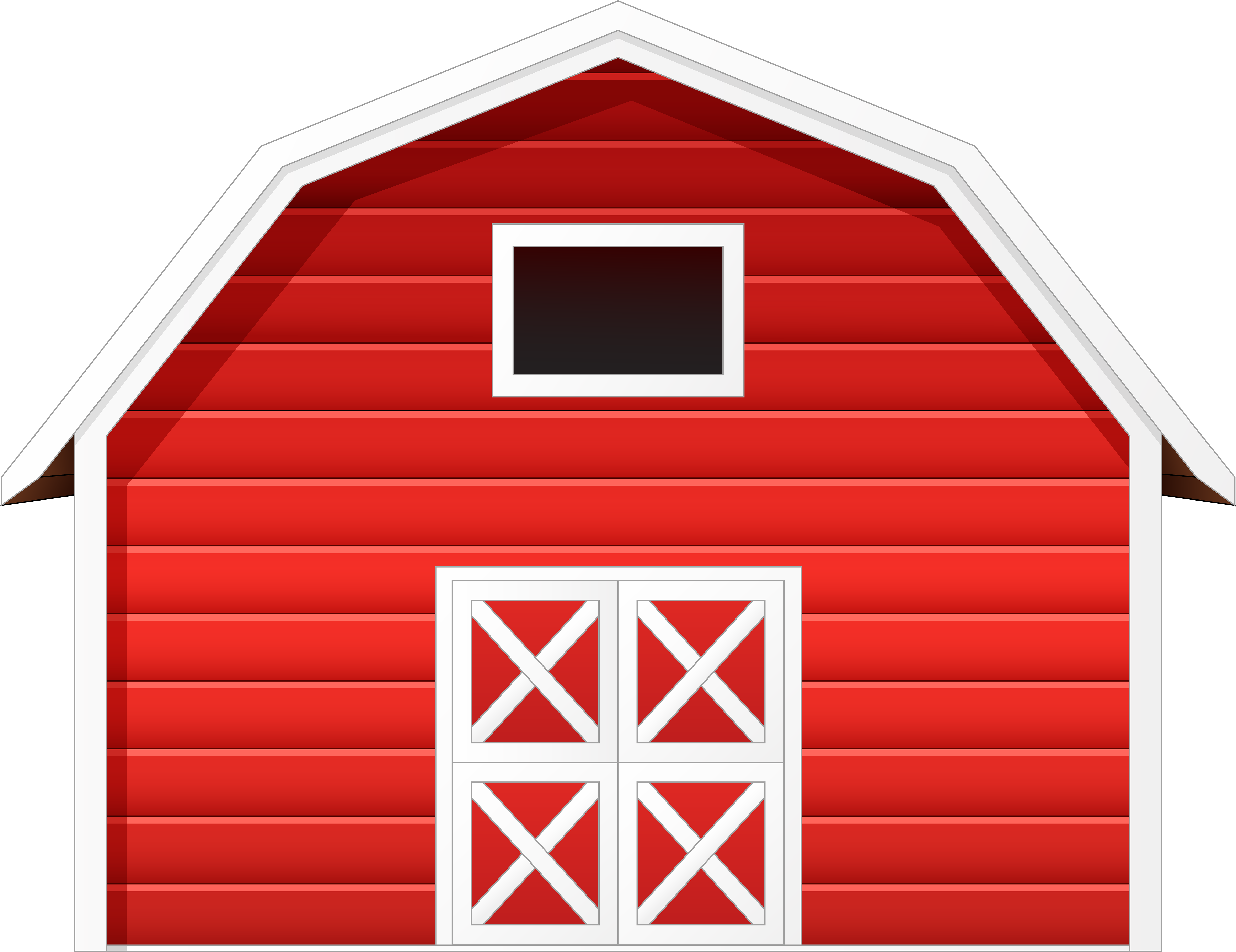 Barn Png Clip Art Best Web - Pig In Farm Animated (6000x4623), Png Download