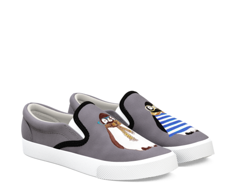 Hipster Penguin - Shoe (480x480), Png Download