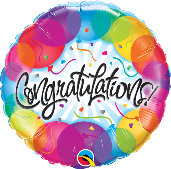 Congratulations Congratulations Balloon Full Size Png Download Seekpng