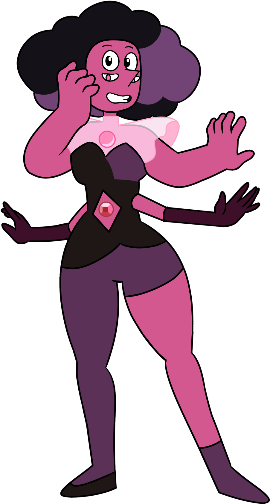 Tumblr Oqu396klca1urwc18o2 1280 - Rhodonite Steven Universe Png (1280x1725), Png Download