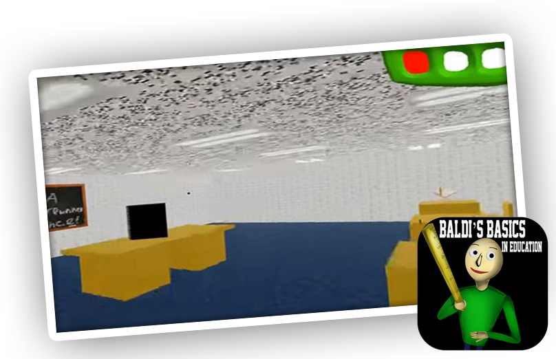 Baldi Funny Puzzle Game - Video Game (808x522), Png Download