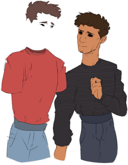 Principal Of The Thing Baldi (500x603), Png Download